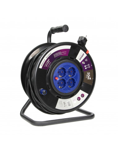  Przedłużacz bębnowy, 4 gniazda 2P+Z...