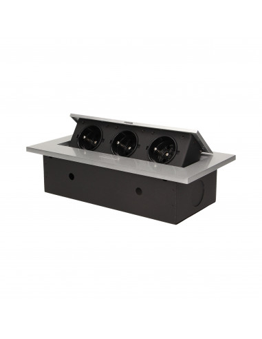 Gniazdo meblowe wpuszczane w blat z...