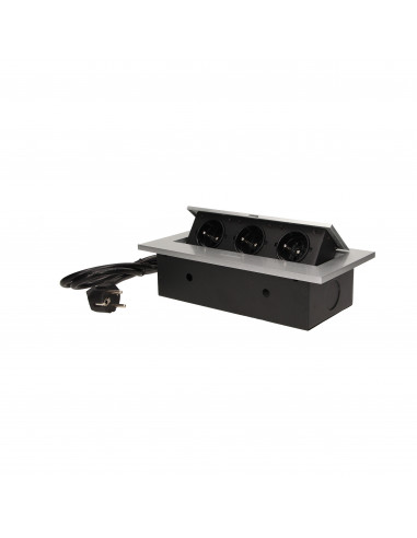 Gniazdo meblowe wpuszczane w blat z...