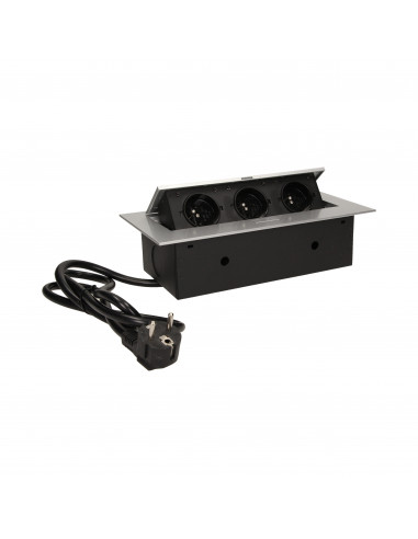 Gniazdo meblowe wpuszczane w blat z...