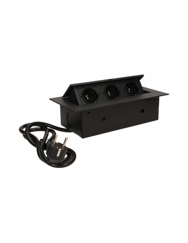 Gniazdo meblowe wpuszczane w blat z...