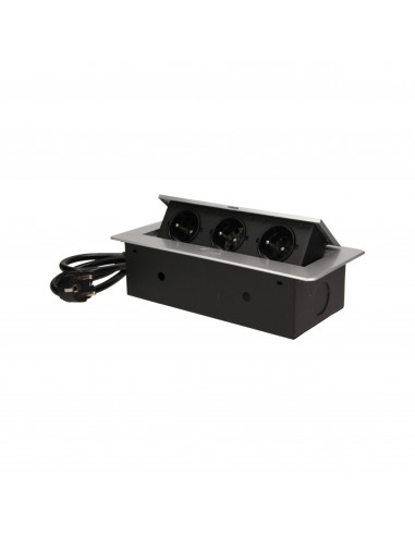 Gniazdo meblowe wpuszczane w blat z...