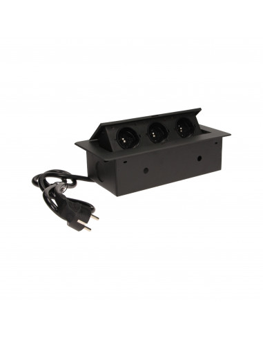 Gniazdo meblowe wpuszczane w blat z...