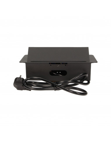 Gniazdo meblowe wpuszczane w blat z...