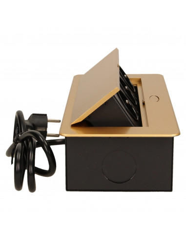 Gniazdo meblowe wpuszczane w blat z...