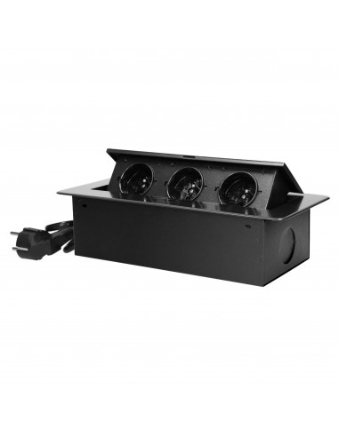 Gniazdo meblowe wpuszczane w blat z...