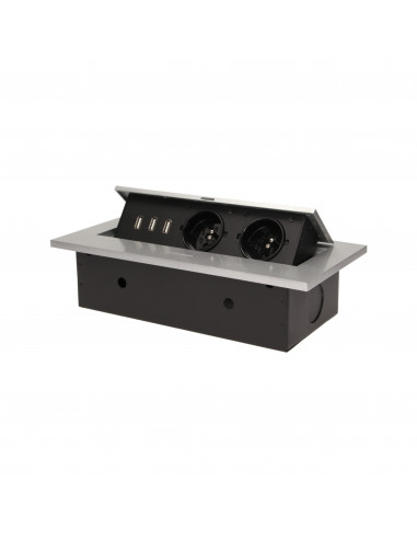 Gniazdo meblowe wpuszczane w blat z...