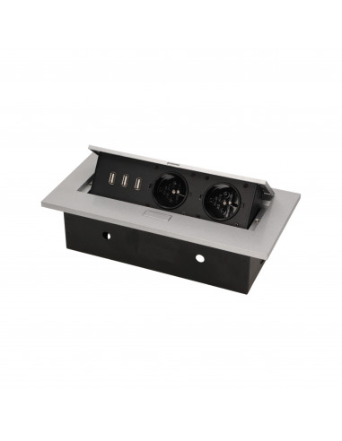 Gniazdo meblowe wpuszczane w blat z...