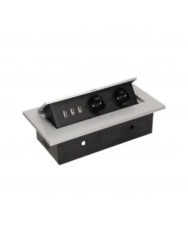 Gniazdo meblowe wpuszczane w blat z...