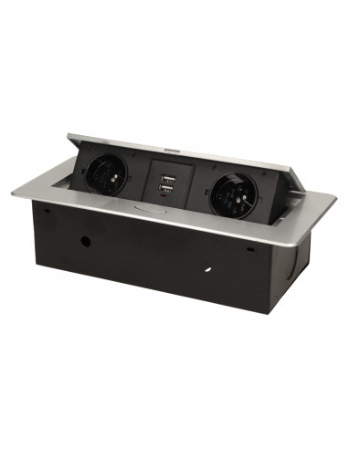 Gniazdo meblowe wpuszczane w blat z...