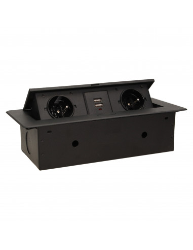 Gniazdo meblowe wpuszczane w blat z...