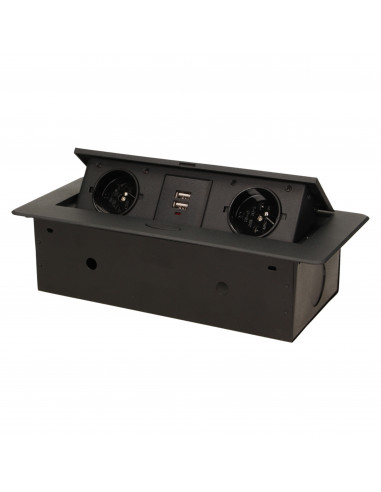 Gniazdo meblowe wpuszczane w blat z...