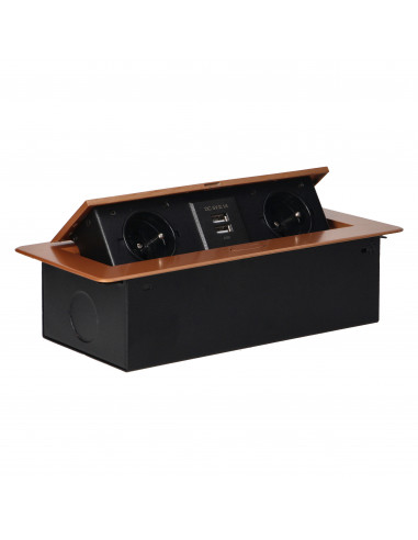 Gniazda meblowe wpuszczane w blat z...