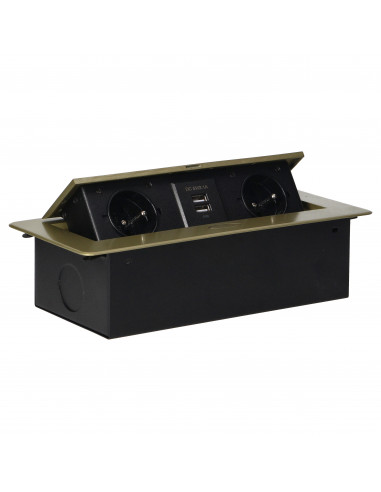 Gniazda meblowe wpuszczane w blat z...