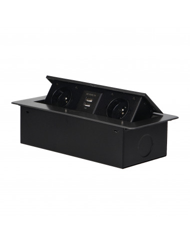 Gniazda meblowe wpuszczane w blat z...