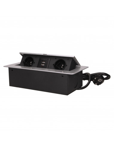 Gniazdo meblowe wpuszczane w blat z...