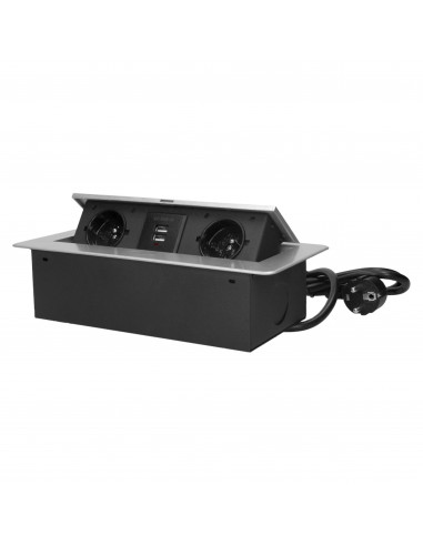 Gniazdo meblowe wpuszczane w blat z...