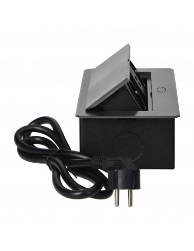  Gniazda meblowe wpuszczane w blat z...