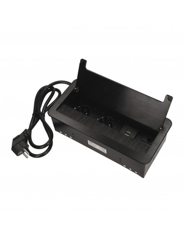  Gniazdo meblowe wpuszczane w blat z...