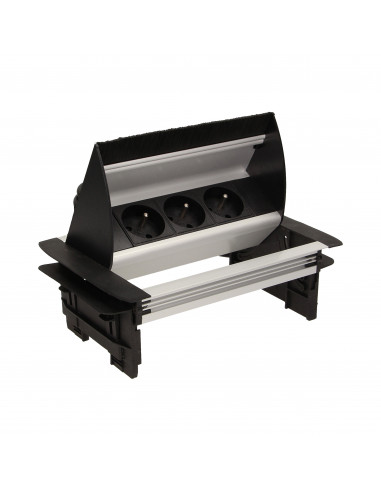 Gniazdo meblowe wpuszczane w blat ze...