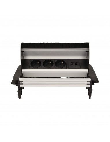 Gniazdo meblowe wpuszczane w blat ze...