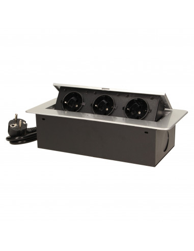 Gniazdo meblowe wpuszczane w blat z...