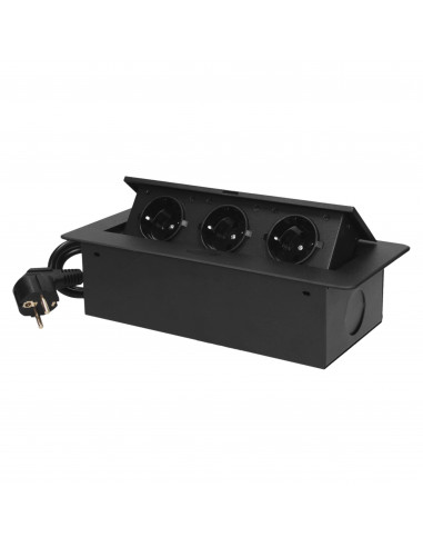 Gniazdo meblowe wpuszczane w blat z...