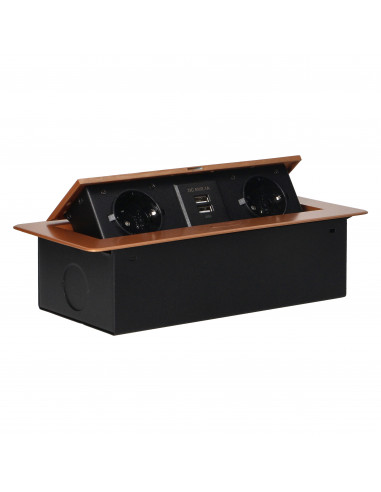 Gniazda meblowe wpuszczane w blat z...