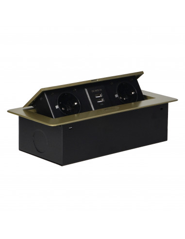 Gniazda meblowe wpuszczane w blat z...