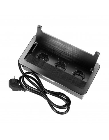  Gniazdo meblowe wpuszczane w blat z...