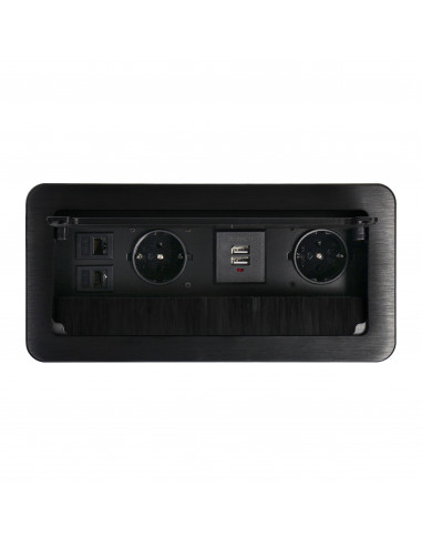  Gniazdo meblowe wpuszczane w blat z...