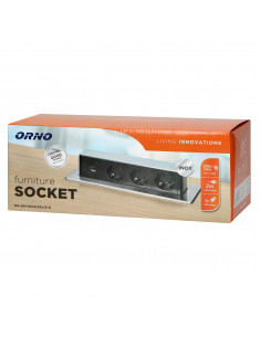  Gniazdo meblowe wysuwane z... 2