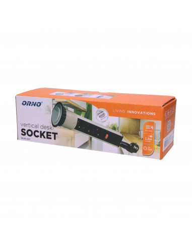 Gniazdo meblowe Ø6cm wysuwane z blatu...