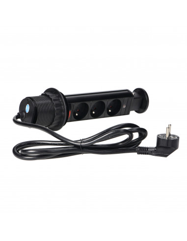 Gniazdo meblowe Ø6cm wysuwane z blatu...