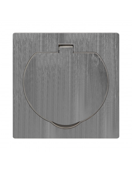 Hermetyczne gniazdo elektryczne, IP55 stal nierdzewna, z wiatroszczelną puszką montażową