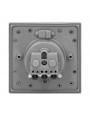 Hermetyczne gniazdo elektryczne, IP55...