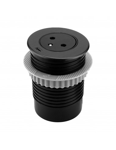  Gniazdo wpuszczane w blat 2P+Z z...