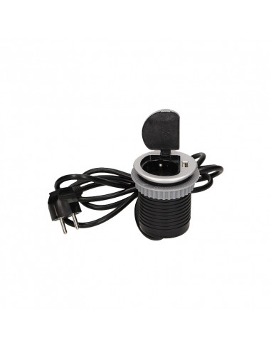 Gniazdo meblowe Ø6cm wpuszczane w...