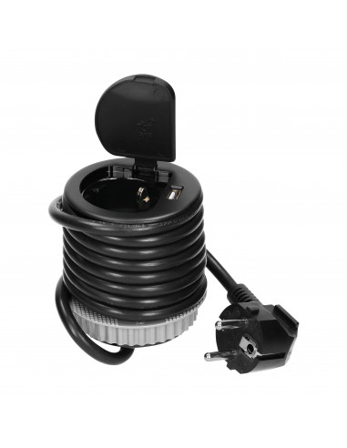  Gniazdo meblowe Ø6cm wpuszczane w...