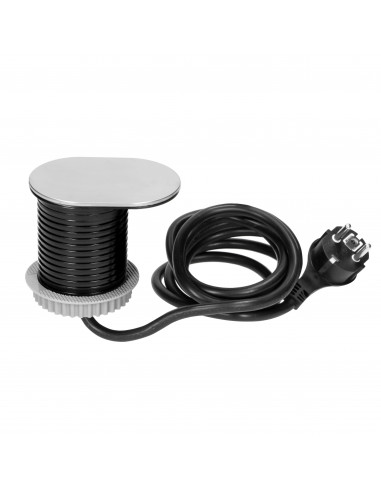  Gniazdo meblowe Ø6cm, wpuszczane w...