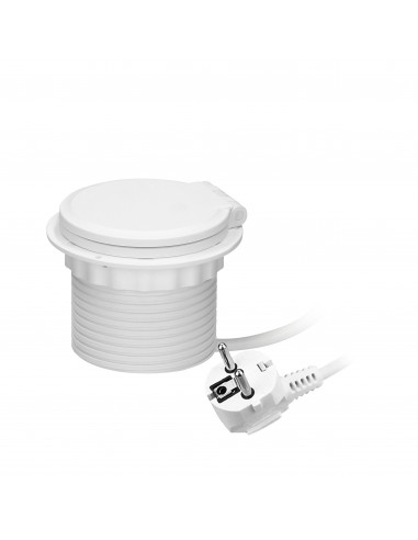  Gniazdo meblowe Ø8cm wpuszczane w...