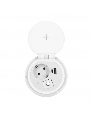  Gniazdo meblowe Ø8cm wpuszczane w...