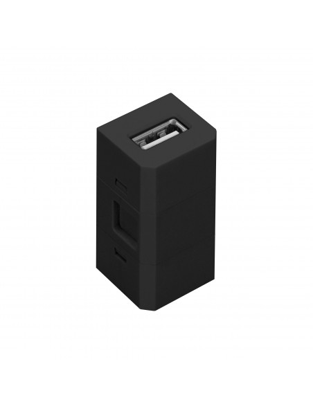 Kostka z gniazdem USB do gniazda meblowego OR-GM-9011/B lub OR-GM-9015/B