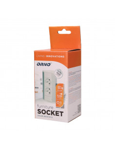 Gniazdo meblowe 2x2P+Z,... 2