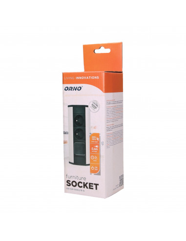 Gniazdo meblowe 2x2P+Z z...