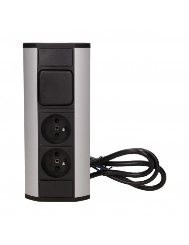 Gniazdo meblowe 2x2P+Z z...