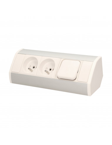 Gniazdo meblowe 2x2P+Z z...