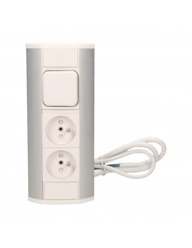 Gniazdo meblowe 2x2P+Z z...