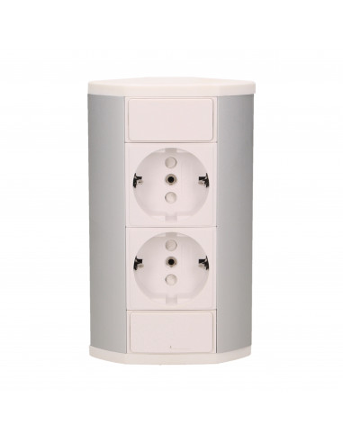 Gniazdo meblowe 2x2P+Z, schuko,...