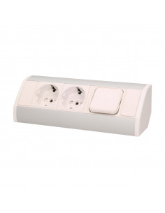 Gniazdo meblowe 2x2P+Z z...